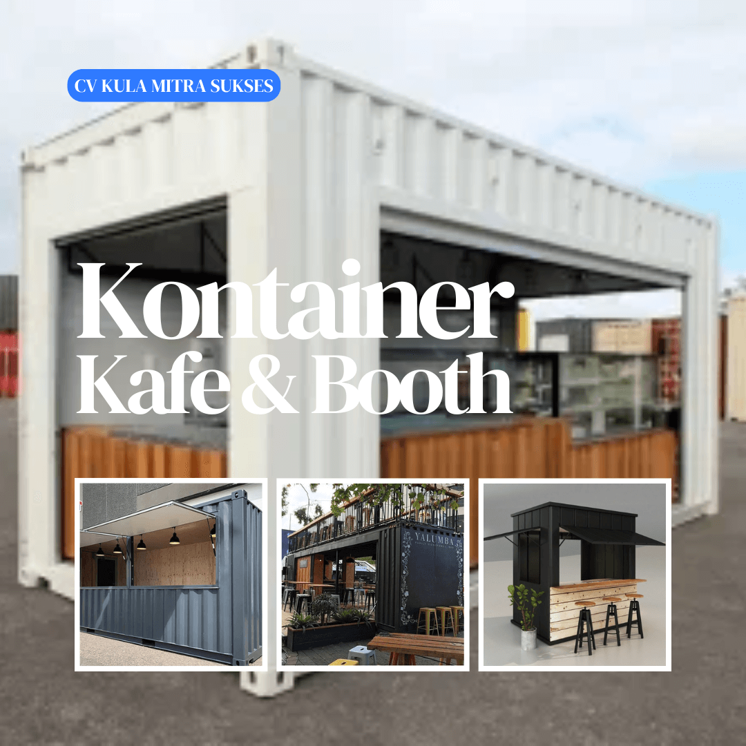 Modifikasi Kontainer Kafe & Booth